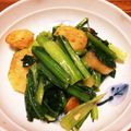 ななまる8's cooksnap of when they made 小松菜とじゃがいものアンチョビ炒め.
