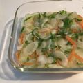 ♪♪えくぼ♪♪'s cooksnap of when they made セロリと人参の甘酢漬け.