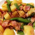 はざみん's cooksnap of when they made じゃがいもとスナップえんどうの炒め.