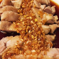 うっくんだよー's cooksnap of when they made 蒸し鶏のねぎソースがけ.