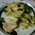 くろたんのはは's cooksnap of when they made 鶏ムネ肉と春キャベツのバター味噌炒め♪.