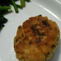 jagao's cooksnap of when they made 簡単に♪おからでふっくら和風ハンバーグ.
