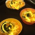 ちびかぁさん's cooksnap of when they made プチキッシュ☆鮭フレークとしめじ編.