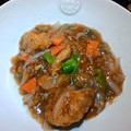 かす”お's cooksnap of when they made 残った唐揚げリメイク♪簡単かさまし酢鶏。.