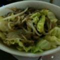 ma___111's cooksnap of when they made レタスとしめじともやしのピリ辛ナムル風.