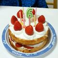 のん♡♡♡'s cooksnap of when they made ふんわりしっとり甘すぎないスポンジケーキ.