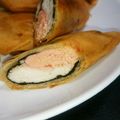 まきん家's cooksnap of when they made 鶏むね肉の明太チーズ春巻.