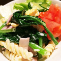 はづきｋｋ's cooksnap of when they made 簡単★ほうれん草玉子ハムのマヨ和えサラダ.