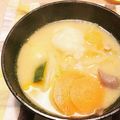 メダカの赤ちゃん's cooksnap of when they made ダゴ汁.