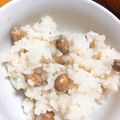 はやしこんぶ's cooksnap of when they made 節分豆だけのふっくら炊き込み 豆ごはん.