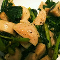 りんごぉぉぉ's cooksnap of when they made 簡単！大根の葉炒め.