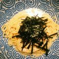 クックP47FO7☆'s cooksnap of when they made 明太子パスタ.
