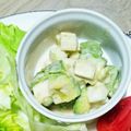 まいこ式's cooksnap of when they made 長芋とアボカドのわさびマヨサラダ.