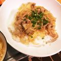 ＠s氏's cooksnap of when they made 簡単晩ごはん！やみつき香ばし豚丼.
