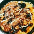 mikkokame's cooksnap of when they made キャベツのオムレツ！お好み焼き風.