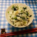 ととろ＆めい's cooksnap of when they made 大根の葉っぱで♪菜めし.