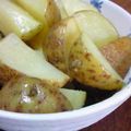 有希-yuki-'s cooksnap of when they made レンジで簡単ガーリックポテト.