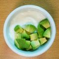シナモシナモ's cooksnap of when they made ★離乳食★アボカドヨーグルト.
