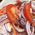 菜つ実☆ミ's cooksnap of when they made 超簡単★トマトと赤玉ねぎのライムサラダ.