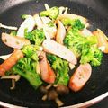 meg＊1030's cooksnap of when they made シメジとブロッコリーの簡単バター炒め.