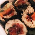 修行だ！たにし's cooksnap of when they made ◎ササミロール◎恵方巻き風◎.