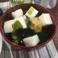 handm2015's cooksnap of when they made はんぺんのお吸い物。.
