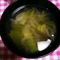 ともとがーす's cooksnap of when they made ネギたっぷり！出汁の効いたお吸物.