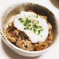 HRPC3NH◡̈♡'s cooksnap of when they made 簡単カフェランチ風！豚とろろ丼.