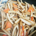 ぽぴぽぴ's cooksnap of when they made あっという間のきんぴらごぼう.