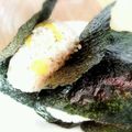 Aloha☆★'s cooksnap of when they made ★簡単・韓国風たくあんおにぎり★.