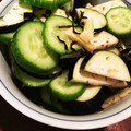 ochoa's cooksnap of when they made なすときゅうり、新生姜の塩こんぶ和え.