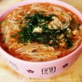 ののっく's cooksnap of when they made 節約でもうまい！もやしあんかけ素麺.