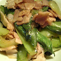 ナマケボン's cooksnap of when they made 青梗菜とベーコンのさっと炒め.