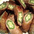 ナマケボン's cooksnap of when they made 甘辛でご飯に合う!オクラの豚肉巻き.
