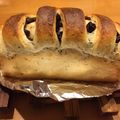 もこ民's cooksnap of when they made ＨＢで☆クランベリーとアールグレーのパン.