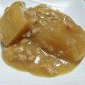 イシchan's cooksnap of when they made 簡単‼︎大根と鶏ひき肉の味噌煮.