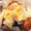 茶太郎0506's cooksnap of when they made なすとギョーザのラザニア風チーズ焼き.