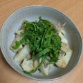 ●あずさ●'s cooksnap of when they made 豚肉と山芋の梅肉炒め.