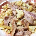 りぇo's cooksnap of when they made カリフラワーと豚こま炒め.