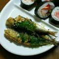 ☆ひぃひぃ☆'s cooksnap of when they made 節分☆鰯！大葉・丸干し鰯の天ぷら♪.