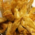 Qookoocoo's cooksnap of when they made 材料２つ＊くるくる揚げソーセージ.