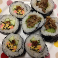 たかこ♬'s cooksnap of when they made 節分に★卵焼きで鬼の飾り巻き.