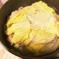ちびまめママ◎'s cooksnap of when they made レンジだけで白菜と豚バラのミルフィーユ♪.