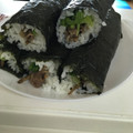 ＃Yuzu＃'s cooksnap of when they made 牛肉・牛蒡煮で中巻き～うちの恵方巻き.