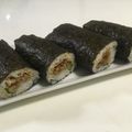 papikun's cooksnap of when they made 納豆巻き寿司.