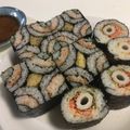 papikun's cooksnap of when they made ♡お寿司屋さん風の甘い玉子焼き♡.