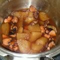 しぶみきちゃん's cooksnap of when they made 簡単■圧力鍋deタコと大根のやわらか煮■.