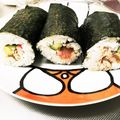 kita★mayu's cooksnap of when they made ＊恵方巻～節分太巻き～＊.