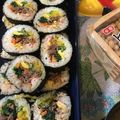 takoyuma's cooksnap of when they made 簡単恵方巻にもおすすめ韓国海苔巻きキンパ.