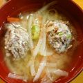 ゆすひと's cooksnap of when they made 地元九十九里のいわしのつみれ汁♪.